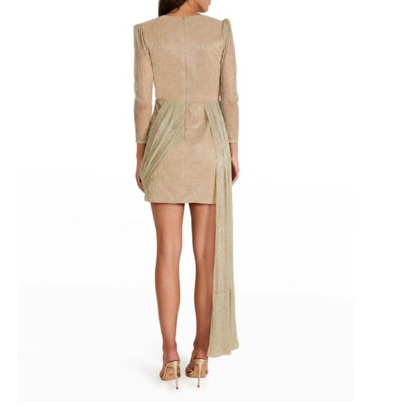 Patbo Lurex Draped Mini Dress - Worn Once! - Picture 6 of 11